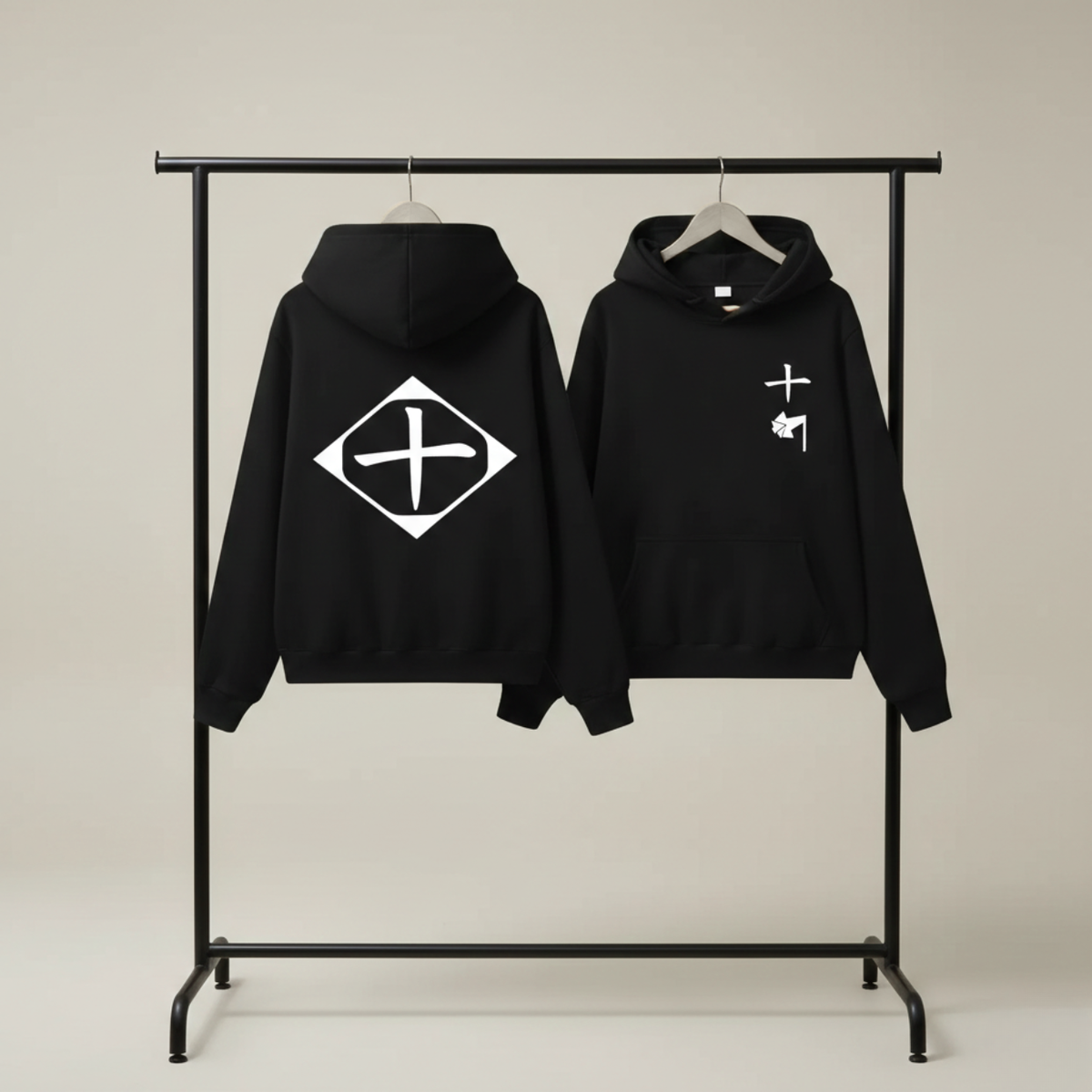 Sweat à capuche BLACK