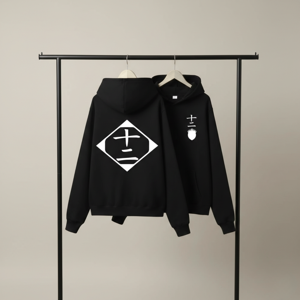 Sweat à capuche BLACK