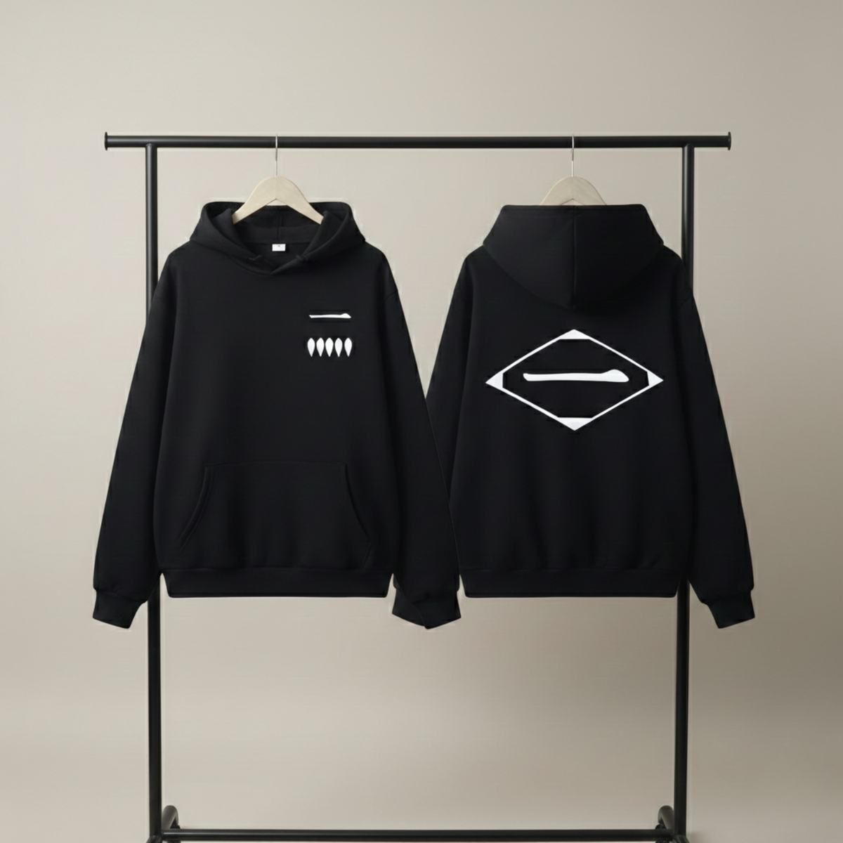 Sweat à capuche BLACK