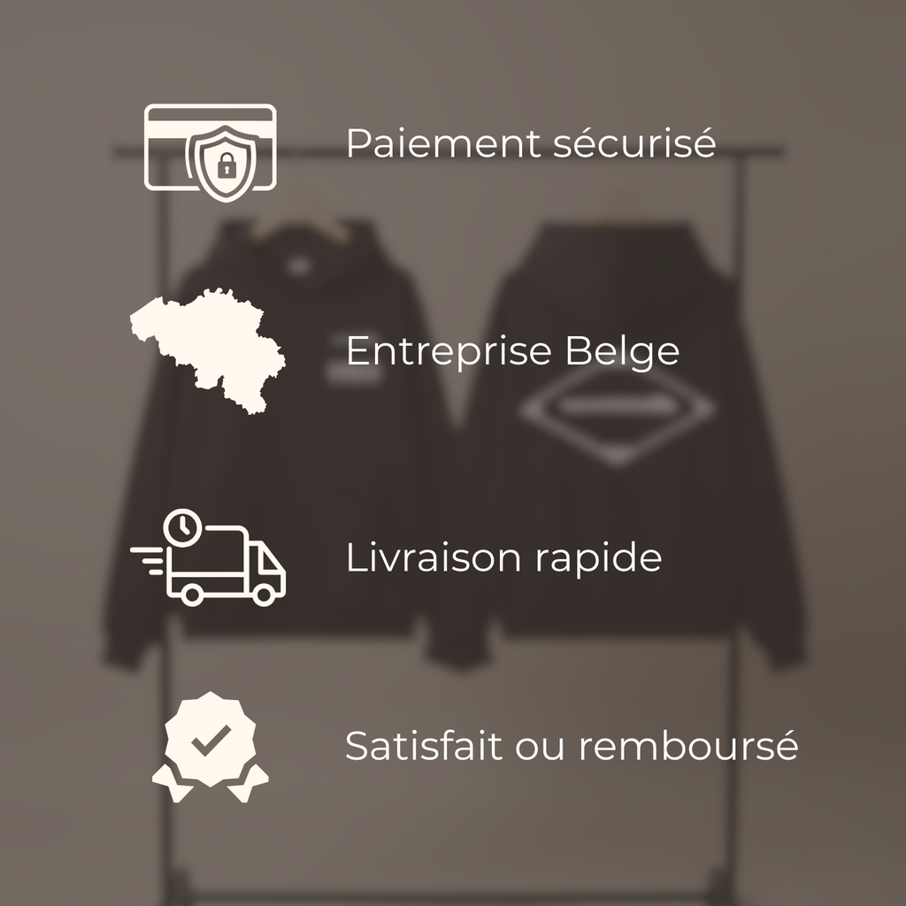 Sweat à capuche BLACK