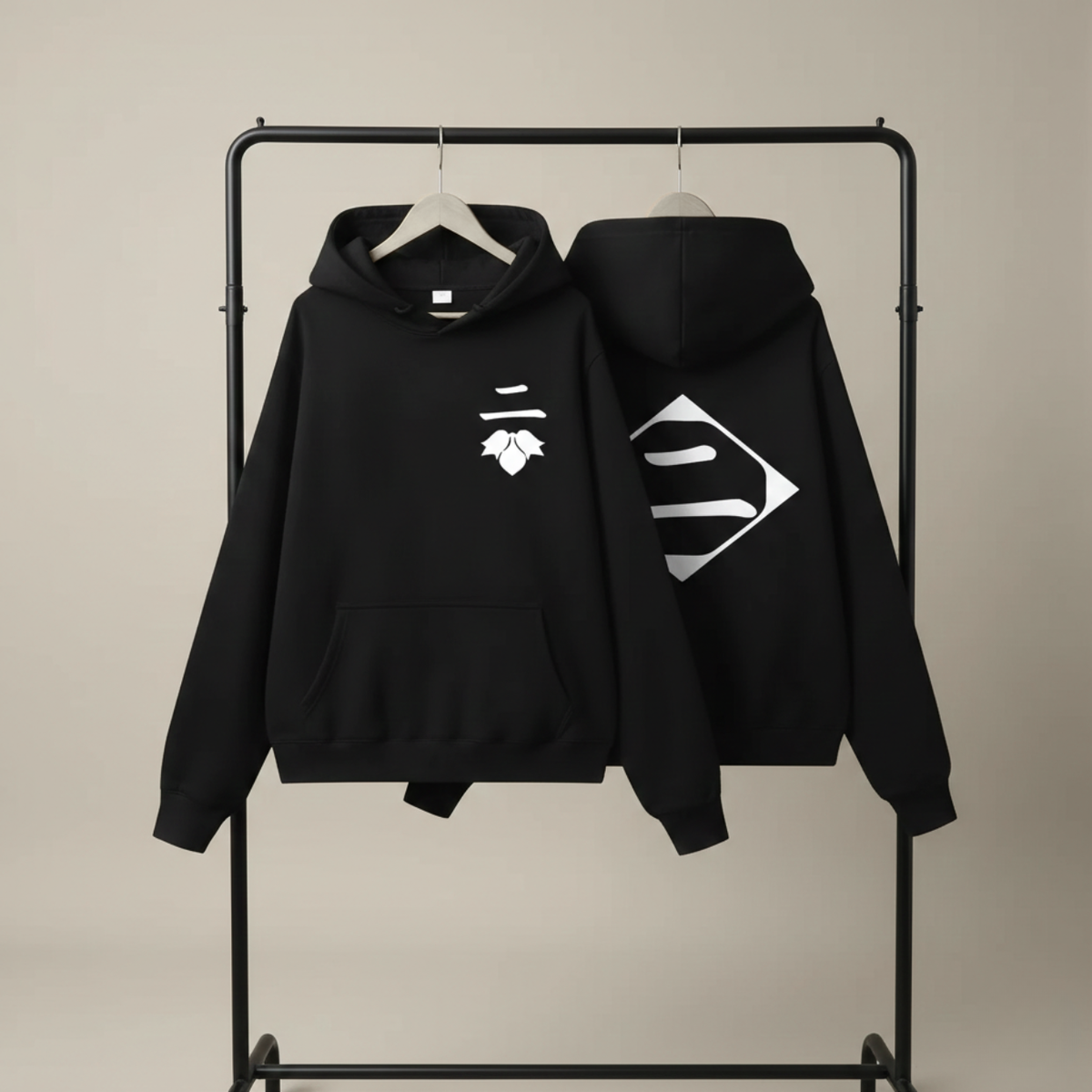 Sweat à capuche BLACK