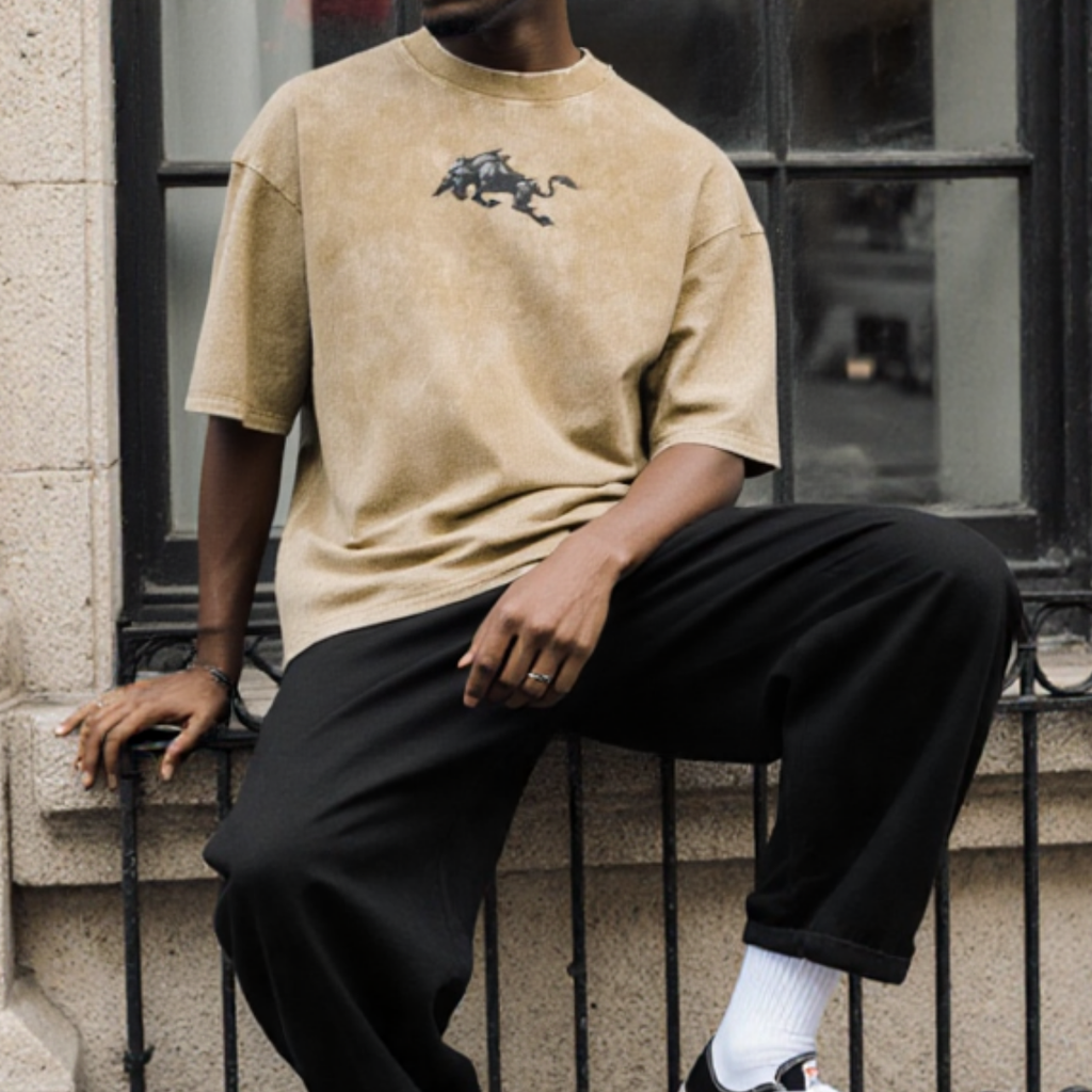 T-shirt Oversize Délavé Yami