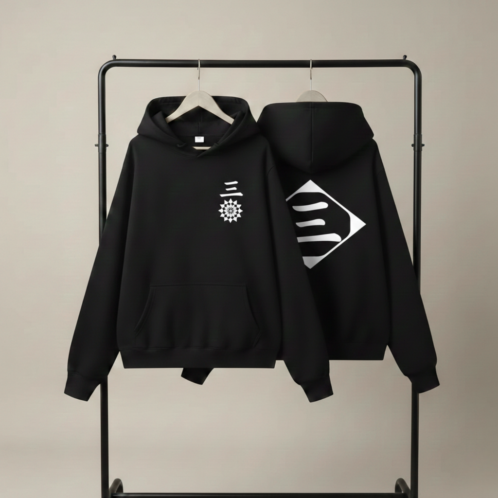 Sweat à capuche BLACK