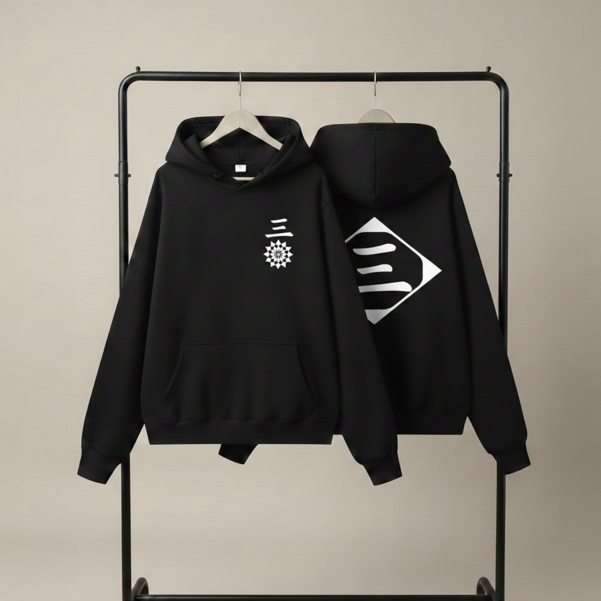 Sweat à capuche BLACK