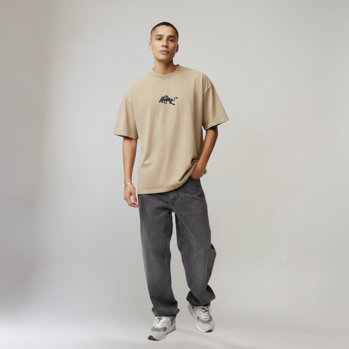 T-shirt Oversize Délavé Yami