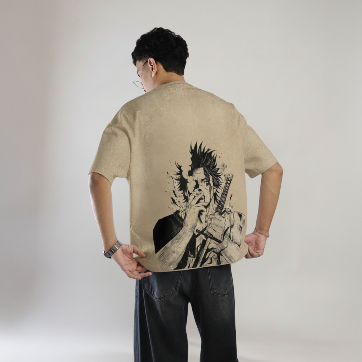 T-shirt Oversize Délavé Yami