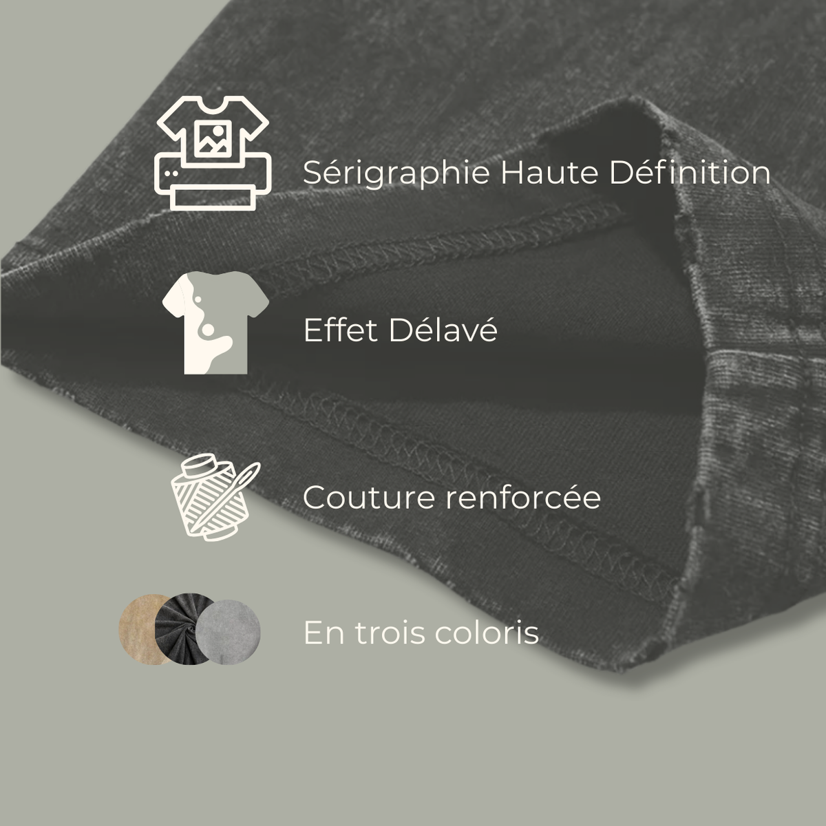 T-shirt Oversize Délavé Yami