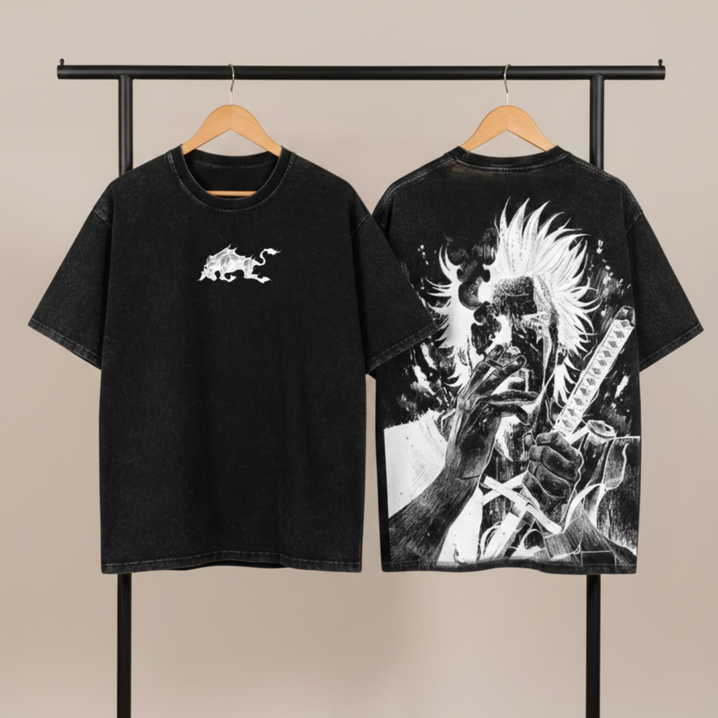 T-shirt Oversize Délavé Yami
