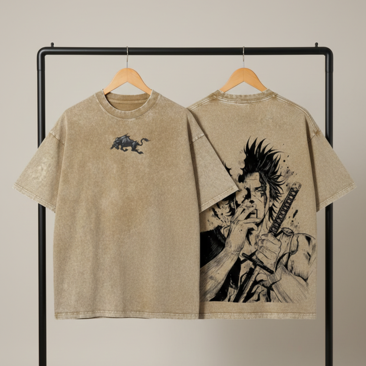 T-shirt Oversize Délavé Yami