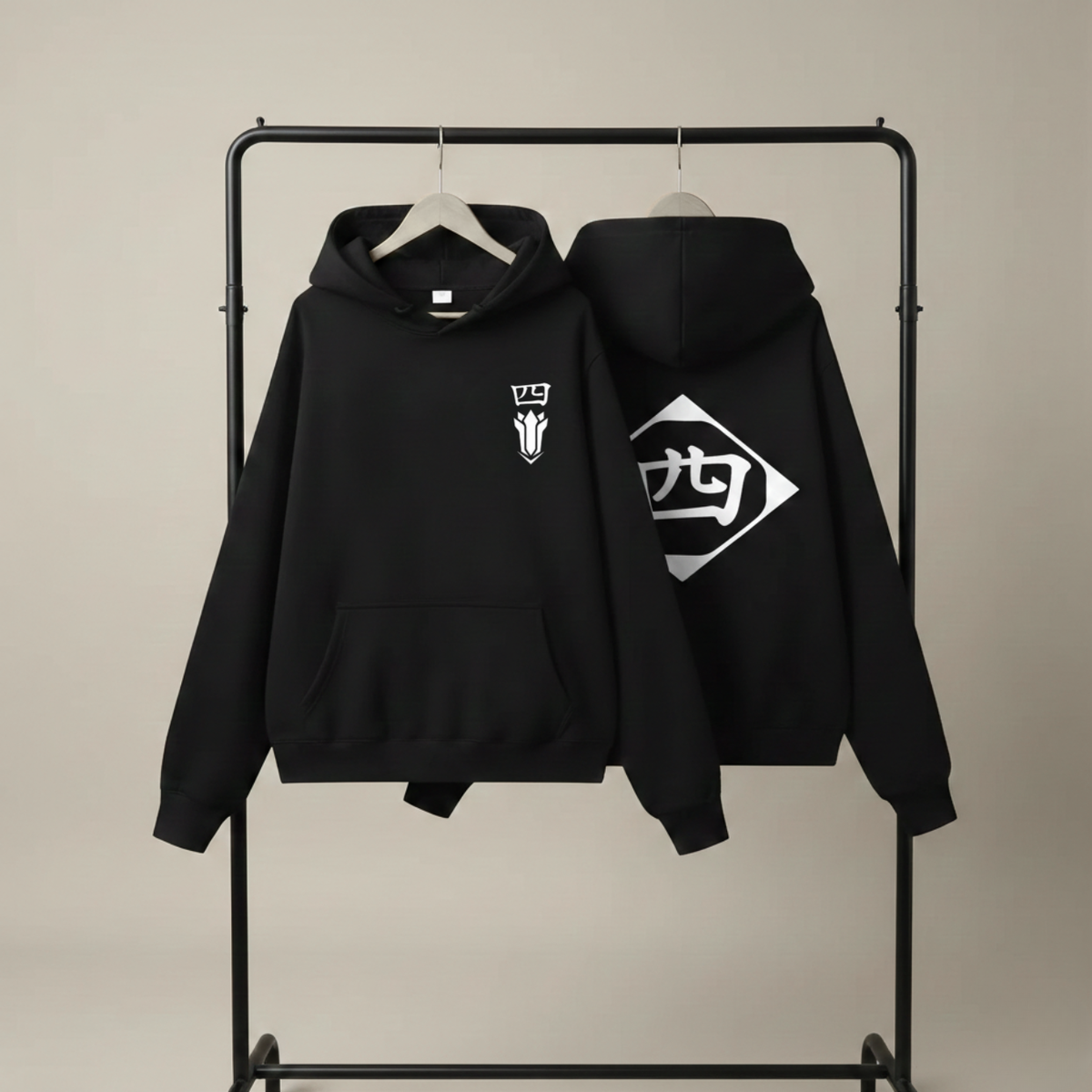 Sweat à capuche BLACK