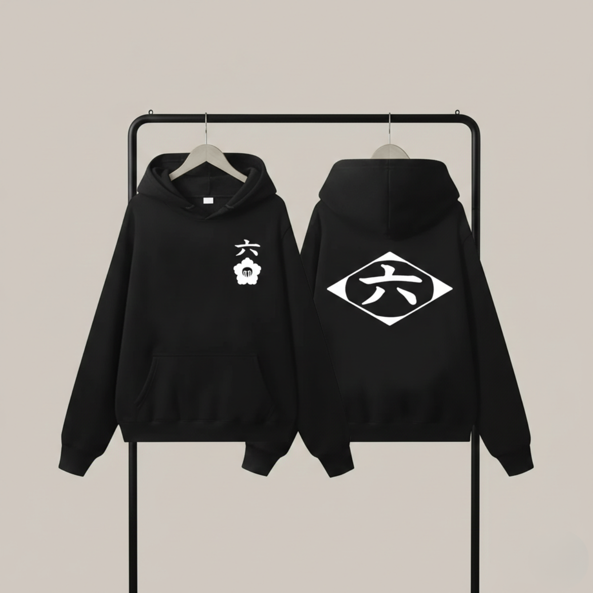 Sweat à capuche BLACK