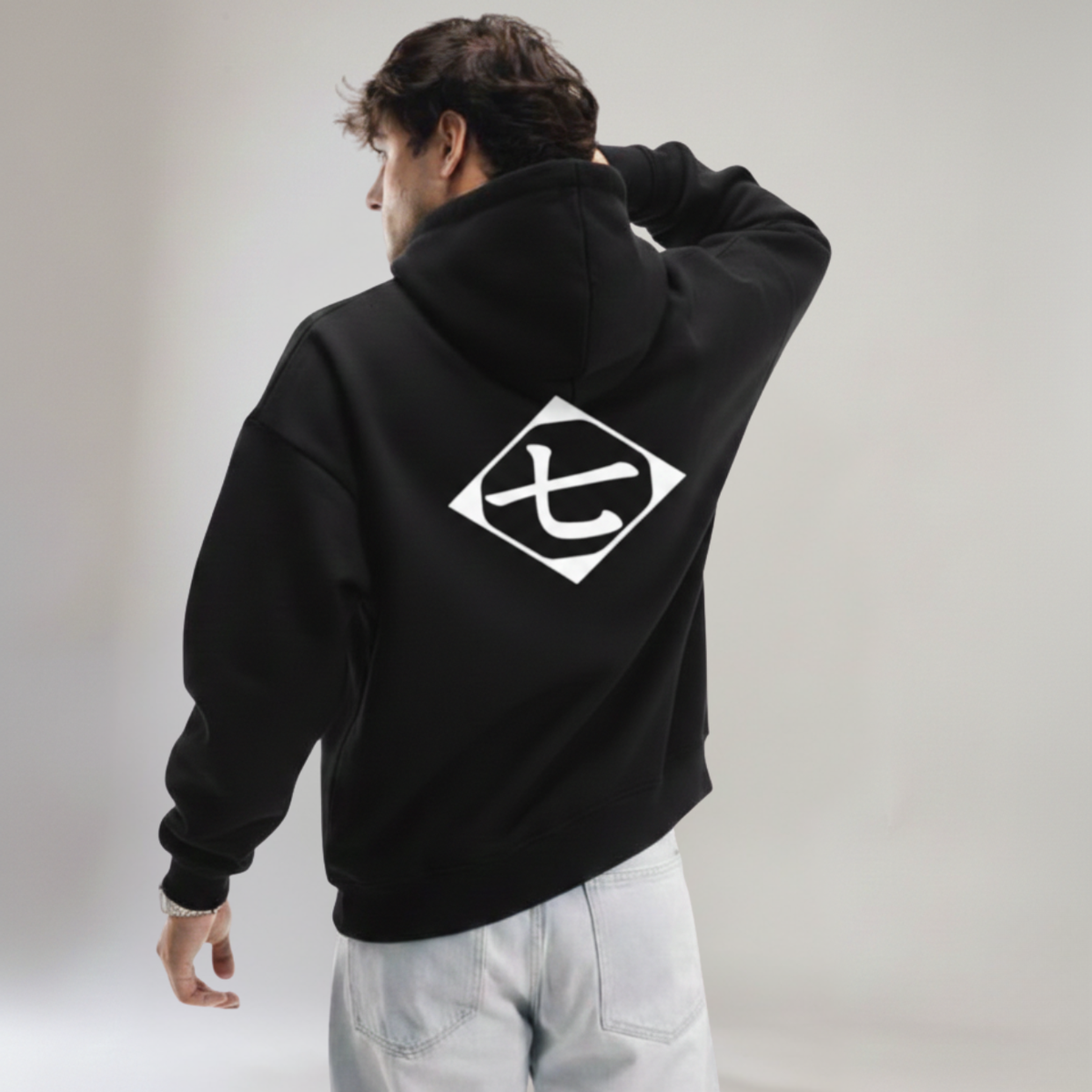 Sweat à capuche BLACK