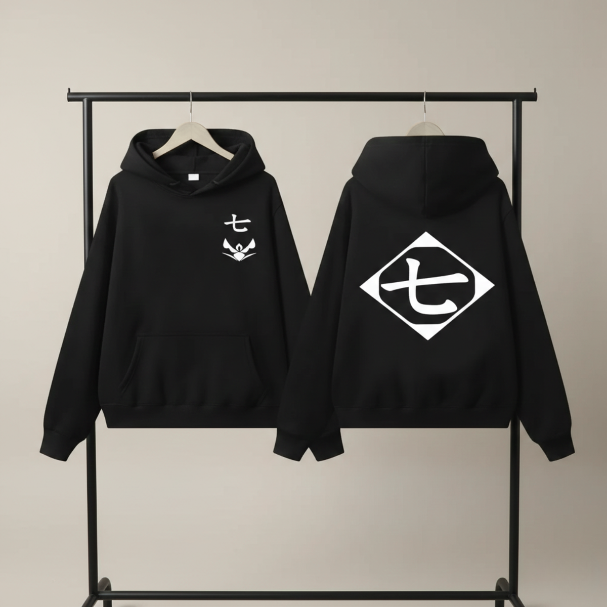 Sweat à capuche BLACK