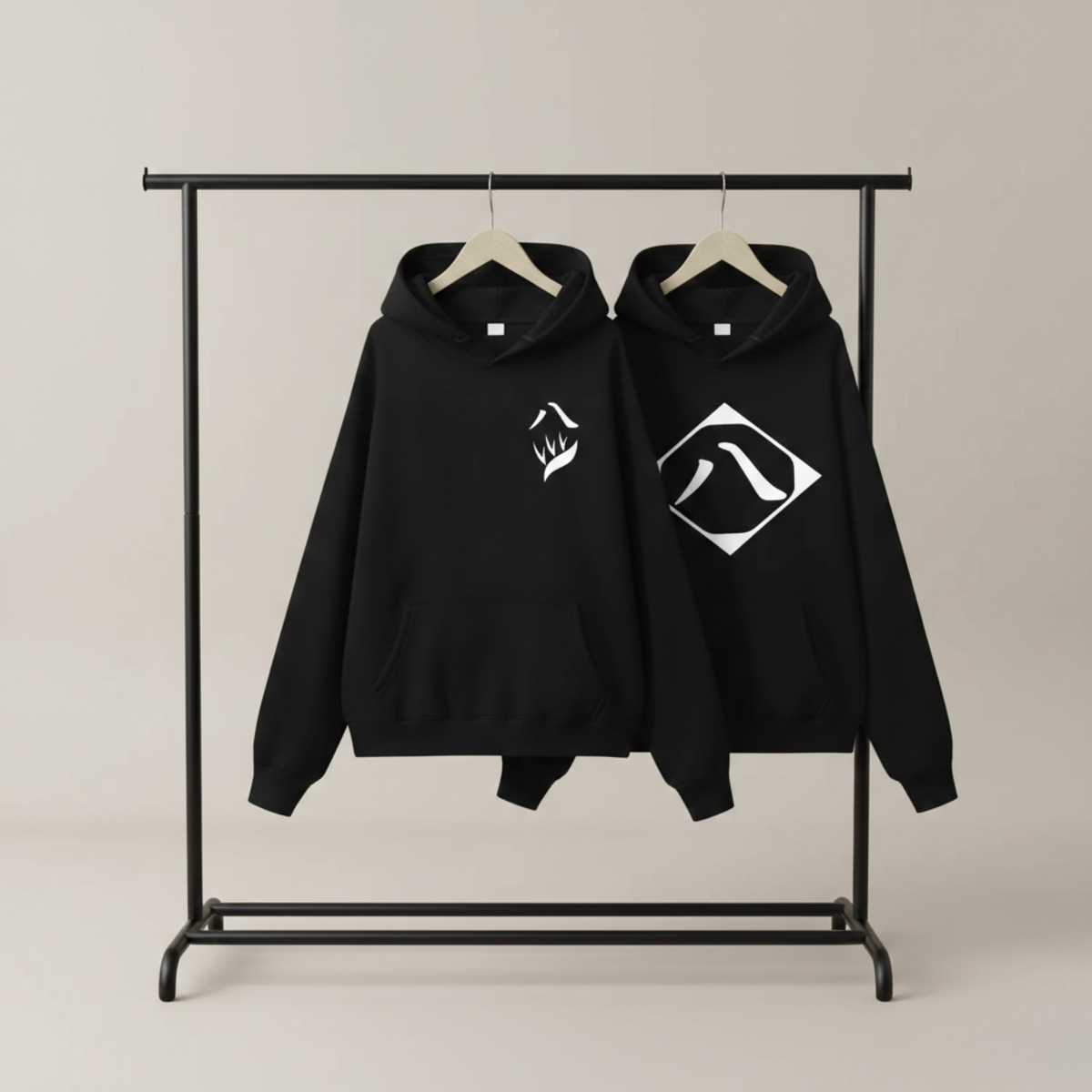 Sweat à capuche BLACK