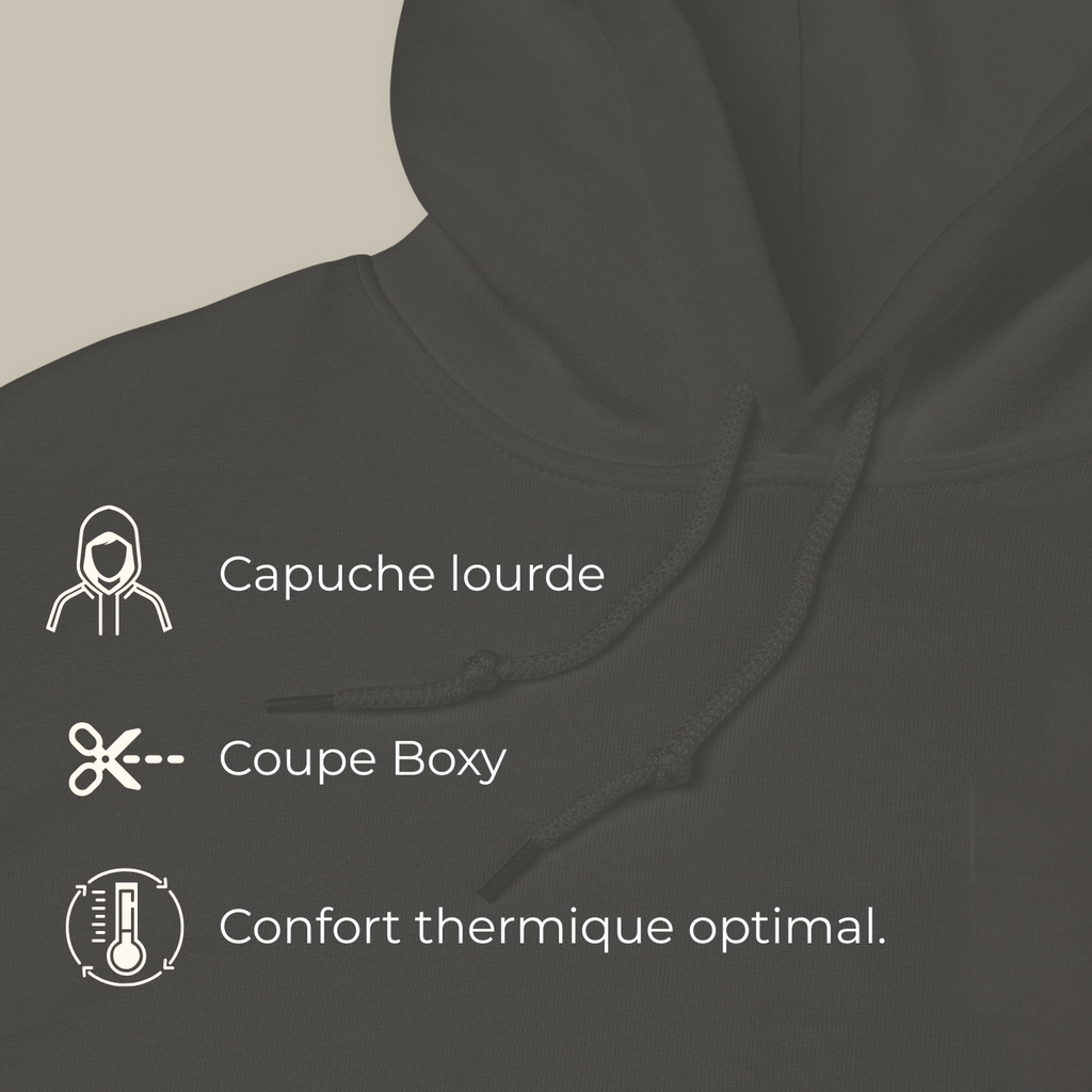 Sweat à capuche BLACK